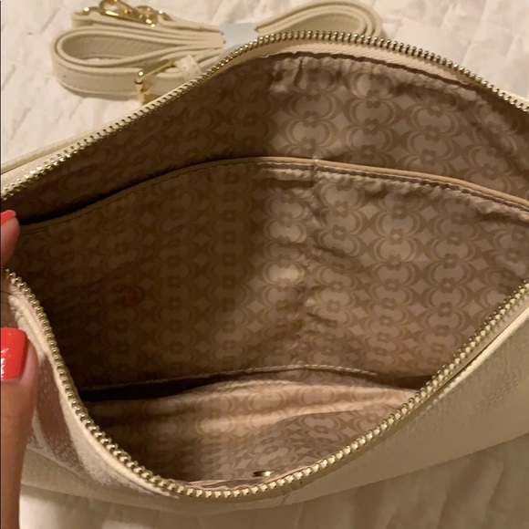 (NWOT) Embellished Faux Leather Clutch/Purse - Picture 5 of 6